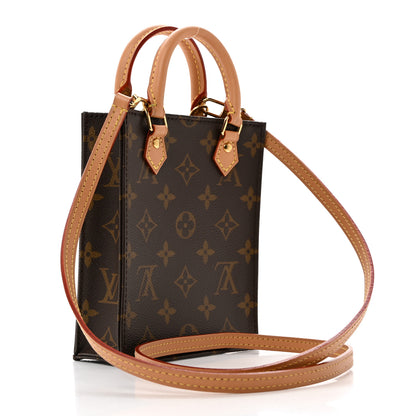 Louis Vuitton Monogram Petit Sac Plat 2 of 9