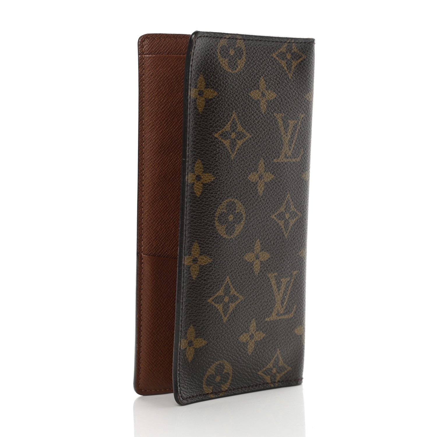 Louis Vuitton Monogram Porte Valeurs Checkbook Wallet 3 of 12