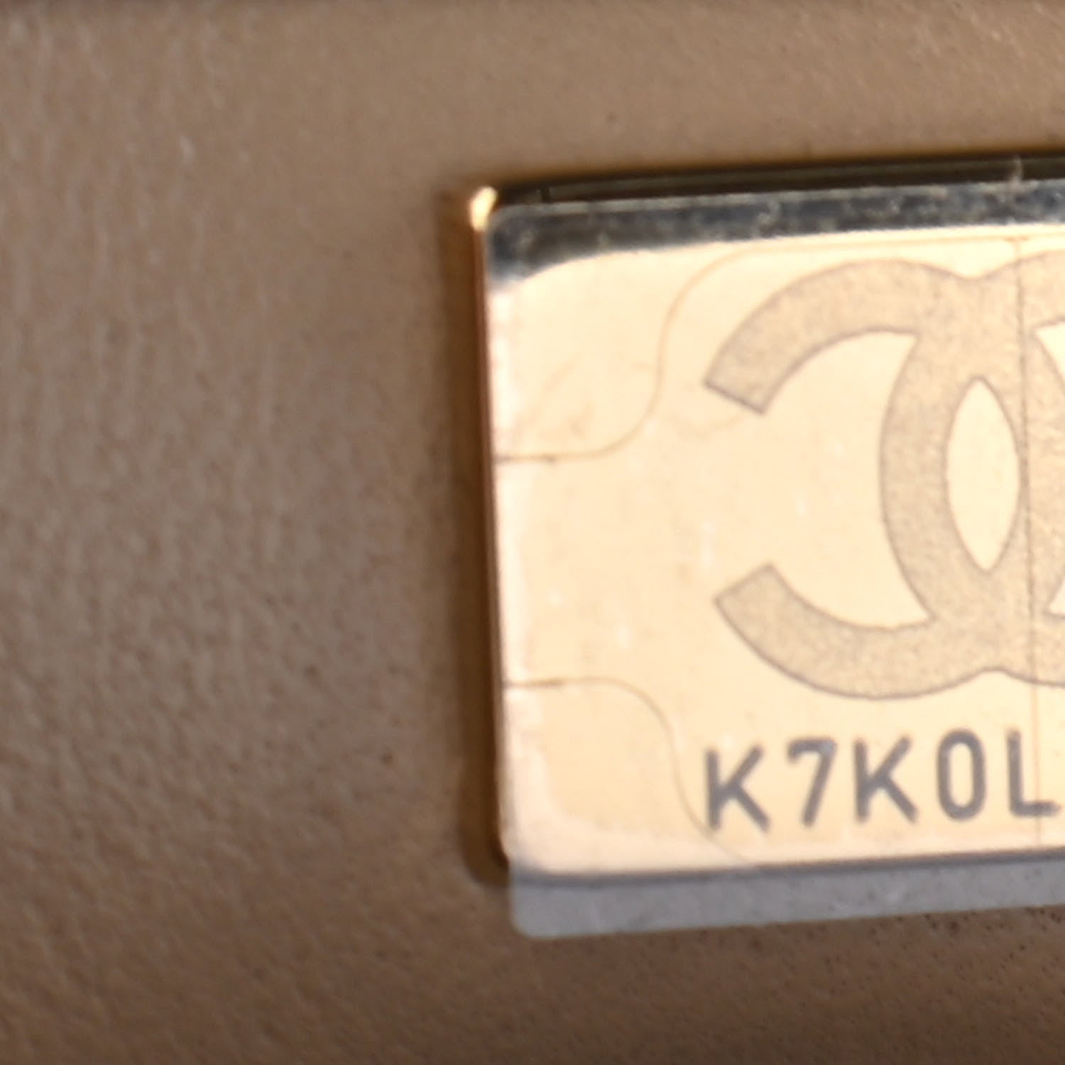 Chanel Caviar Lizard Embossed Quilted Mini Coco Handle Flap Dark Beige 6 of 8