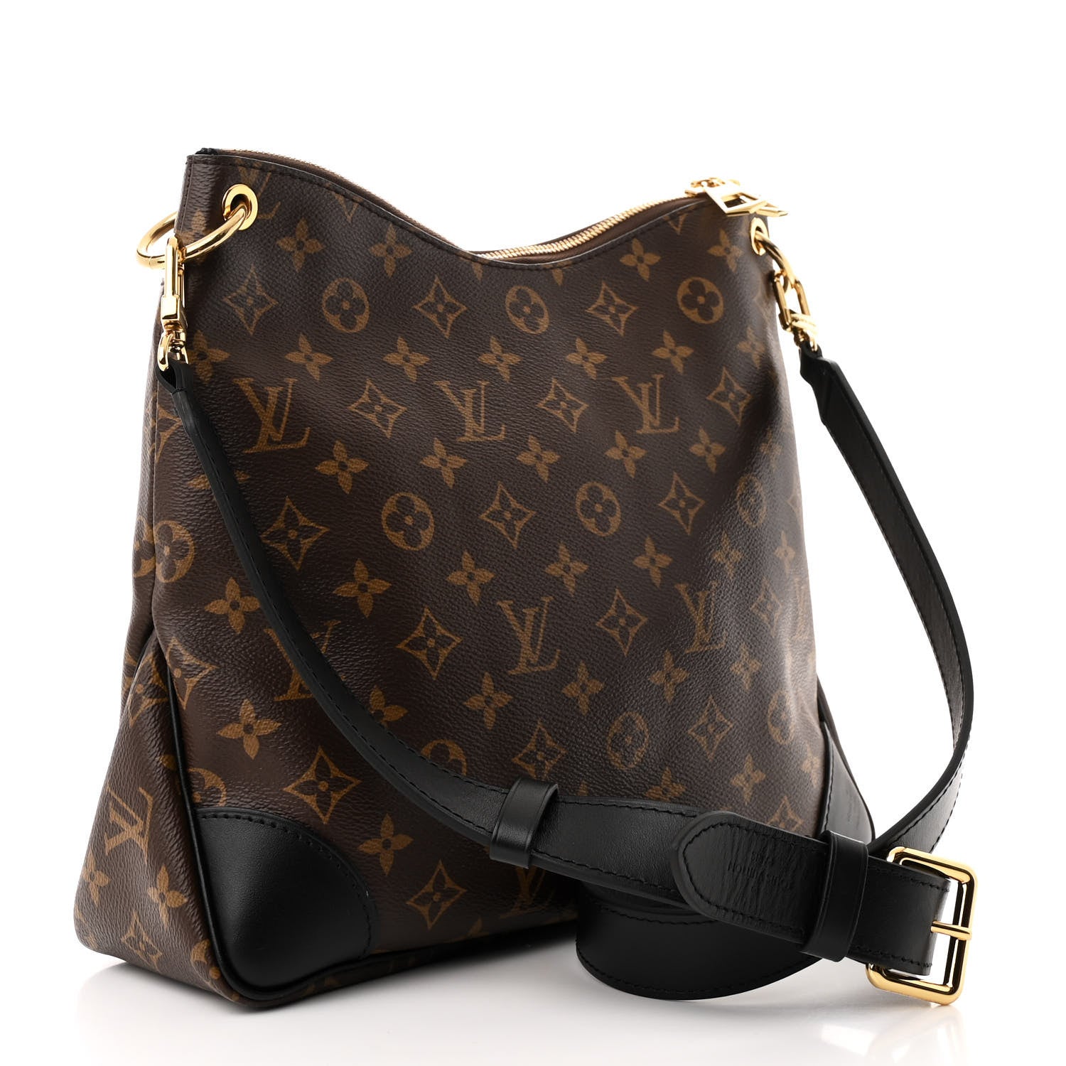 Louis Vuitton Monogram Odeon MM Black 3 of 9