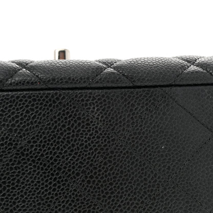 Chanel Caviar Quilted Maxi Single Flap Black 12 of 12