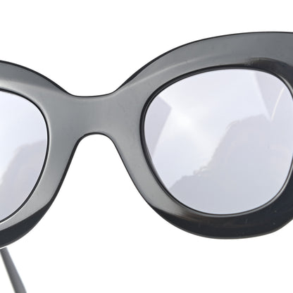 Celine Acetate Butterfly Sunglasses Black 10 of 10