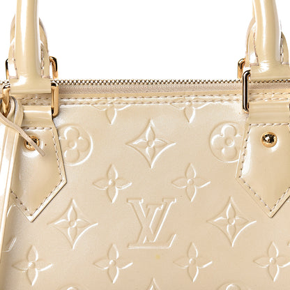 Louis Vuitton Vernis Alma MM Blanc Corail 13 of 13