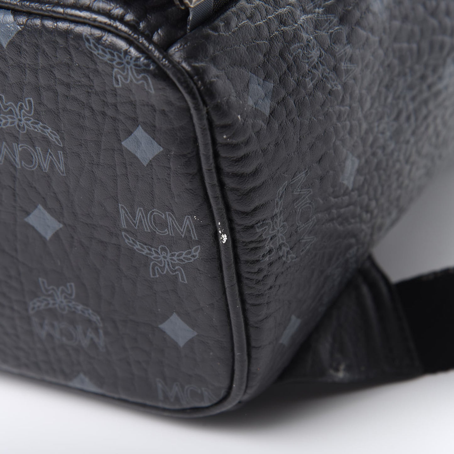Visetos Studded Small Dual Stark Backpack Black