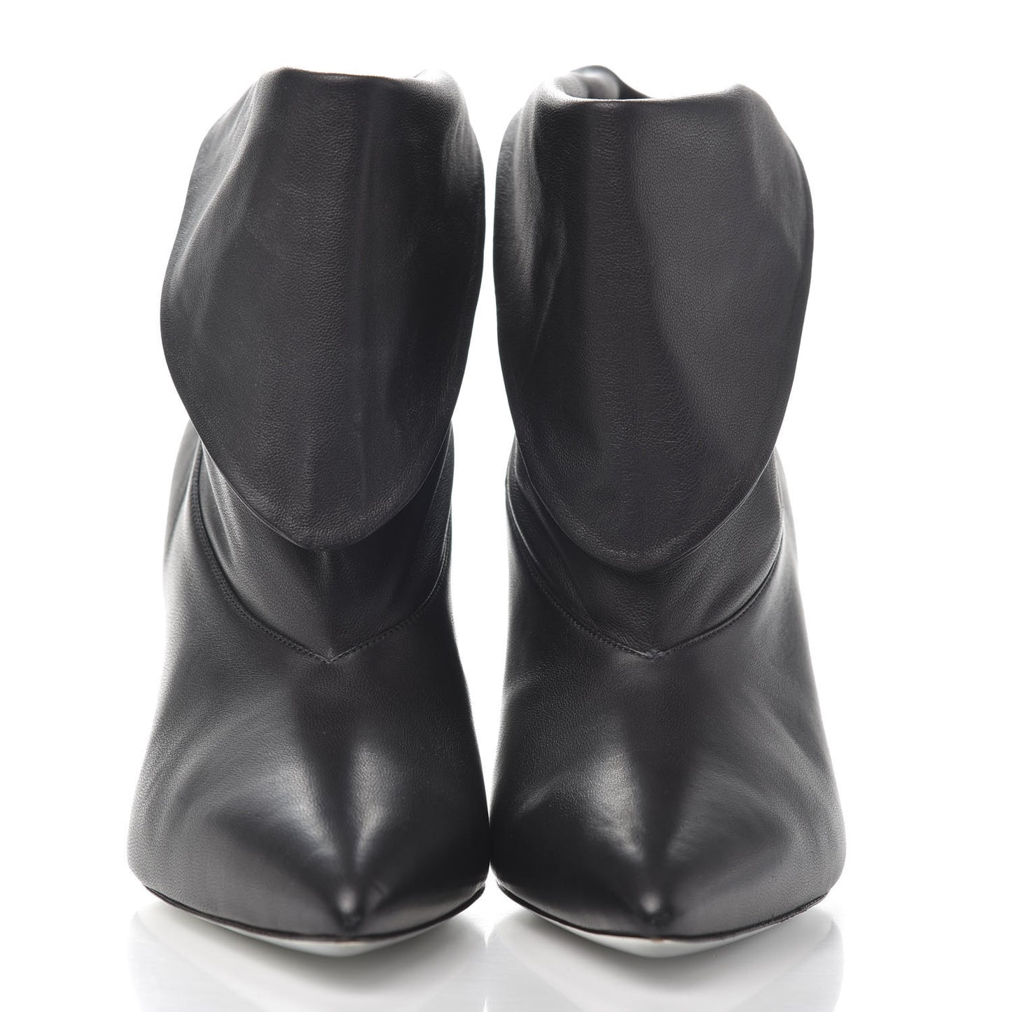 Lambskin Bottine Show 80 Ankle Bootie 40 Black