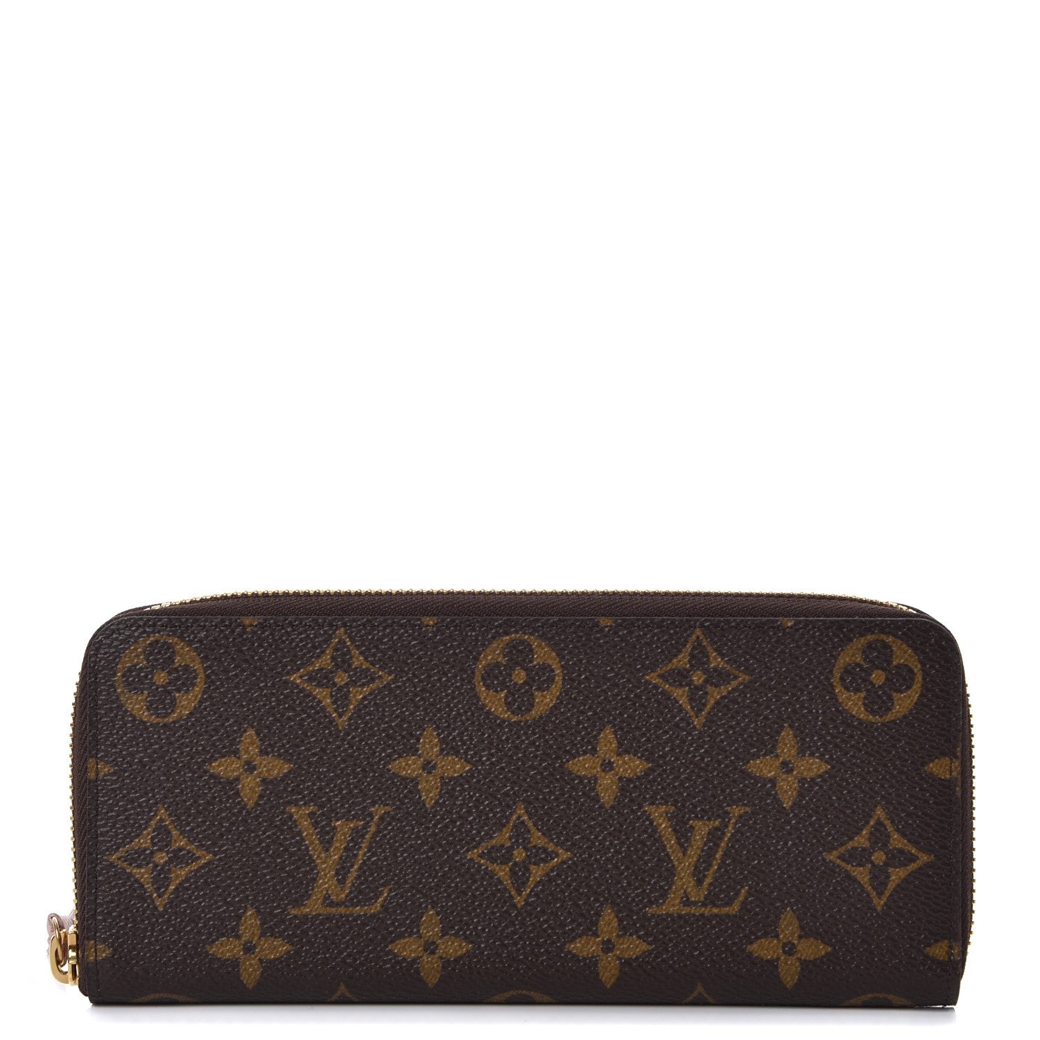 Louis Vuitton Monogram Clemence Wallet Rose Ballerine 1 of 8