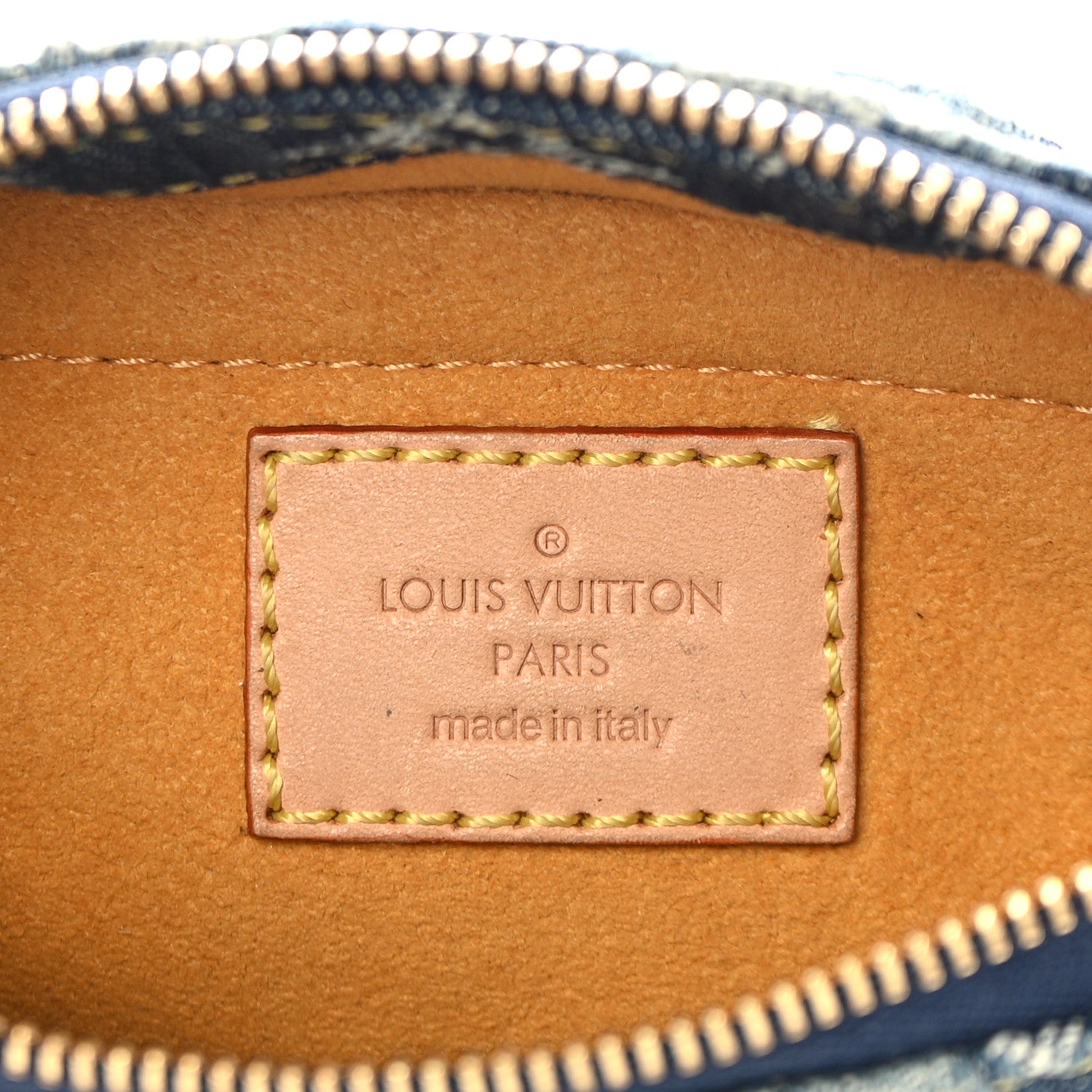 Louis Vuitton Denim Raye Trousse Cosmetic Pouch 6 of 11
