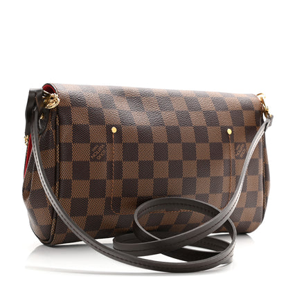 Louis Vuitton Damier Ebene Favorite MM 3 of 8