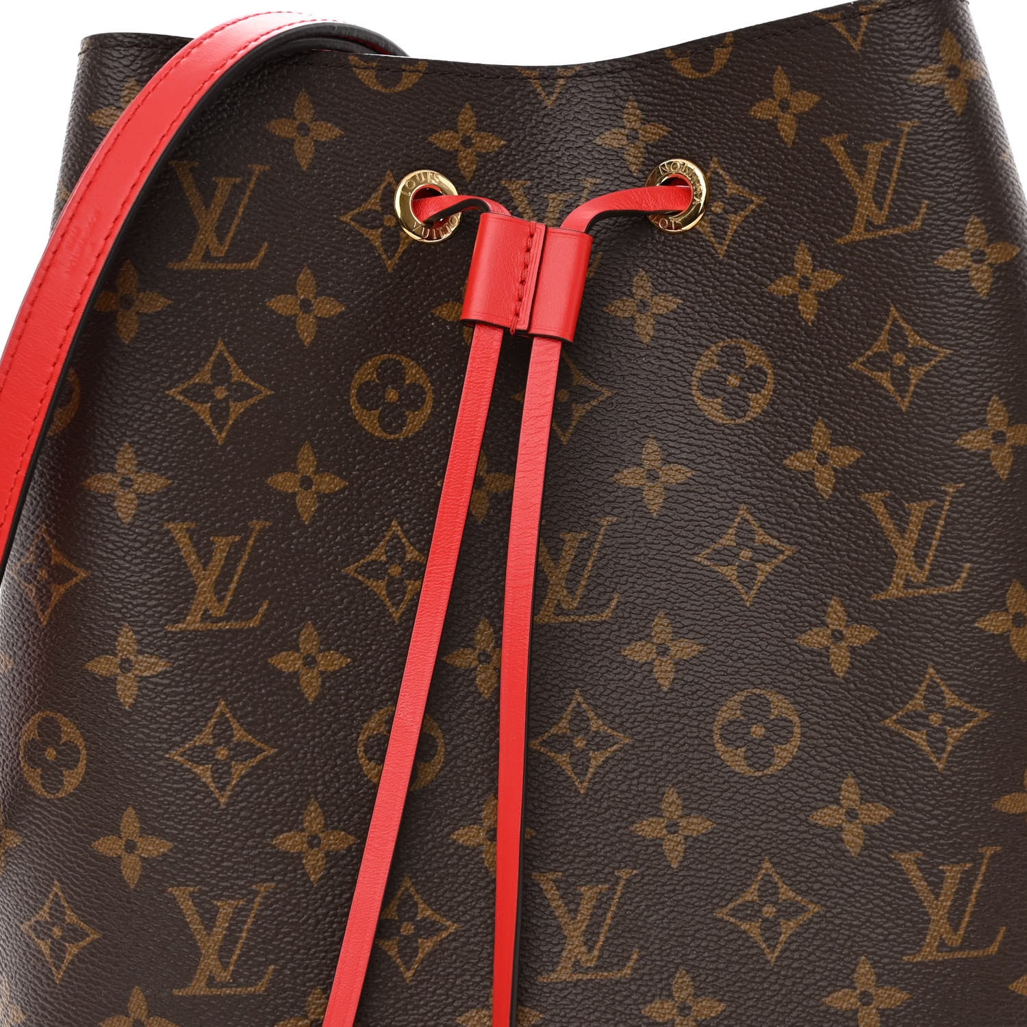 Louis Vuitton Monogram Neonoe MM Coquelicot 8 of 10