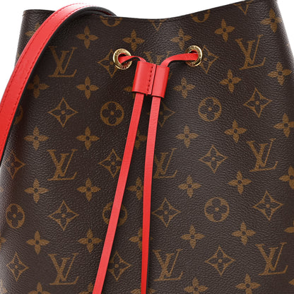Louis Vuitton Monogram Neonoe MM Coquelicot 8 of 10