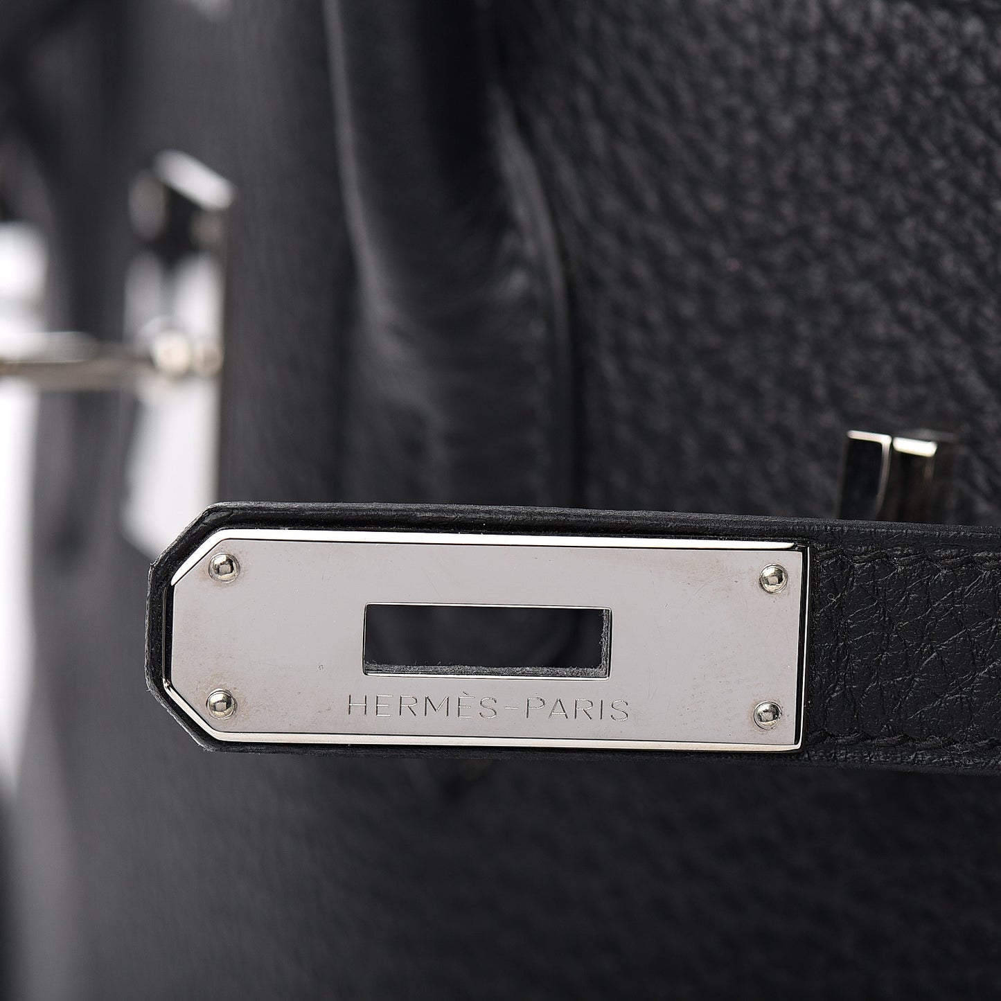 Taurillon Clemence Birkin 35 Black