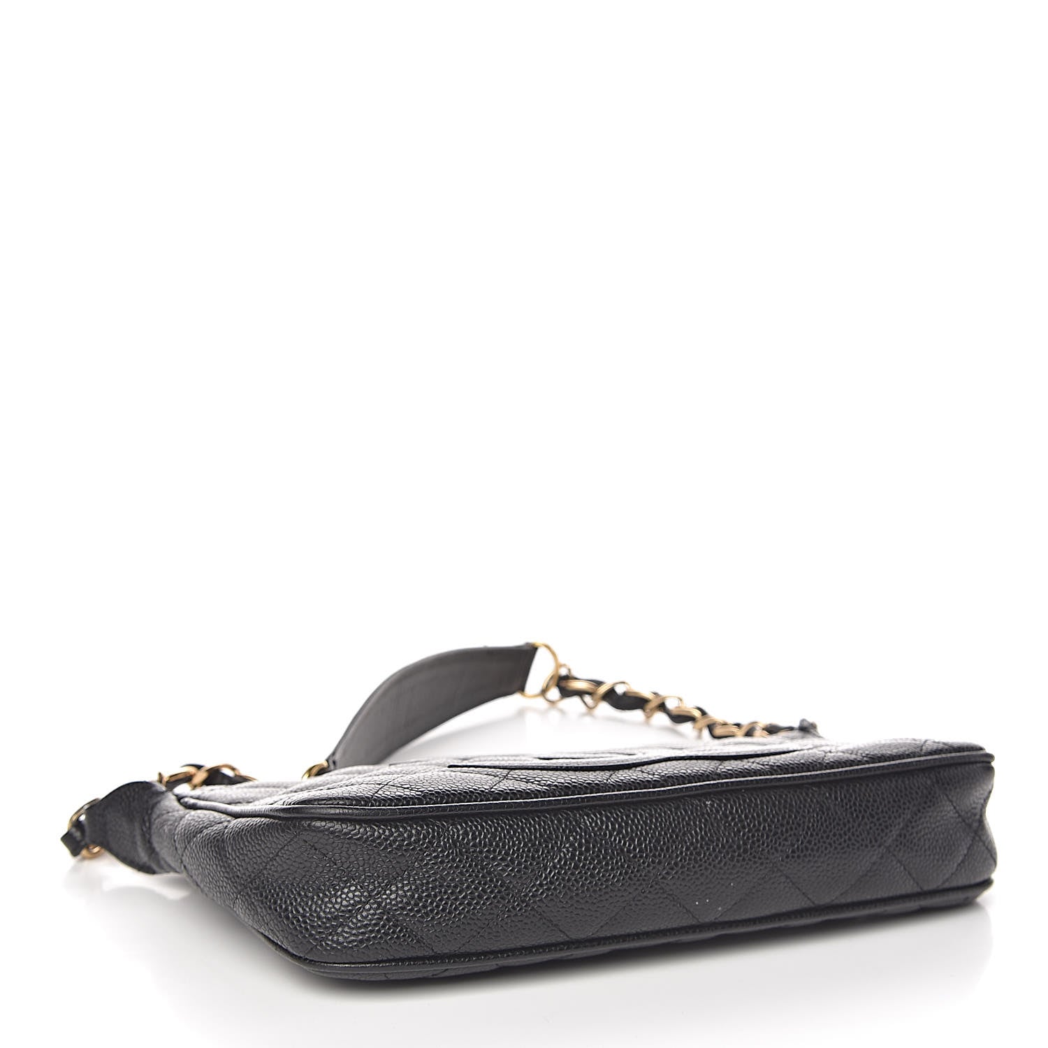 Chanel Caviar Quilted CC Shoulder Bag Black 4 of 17