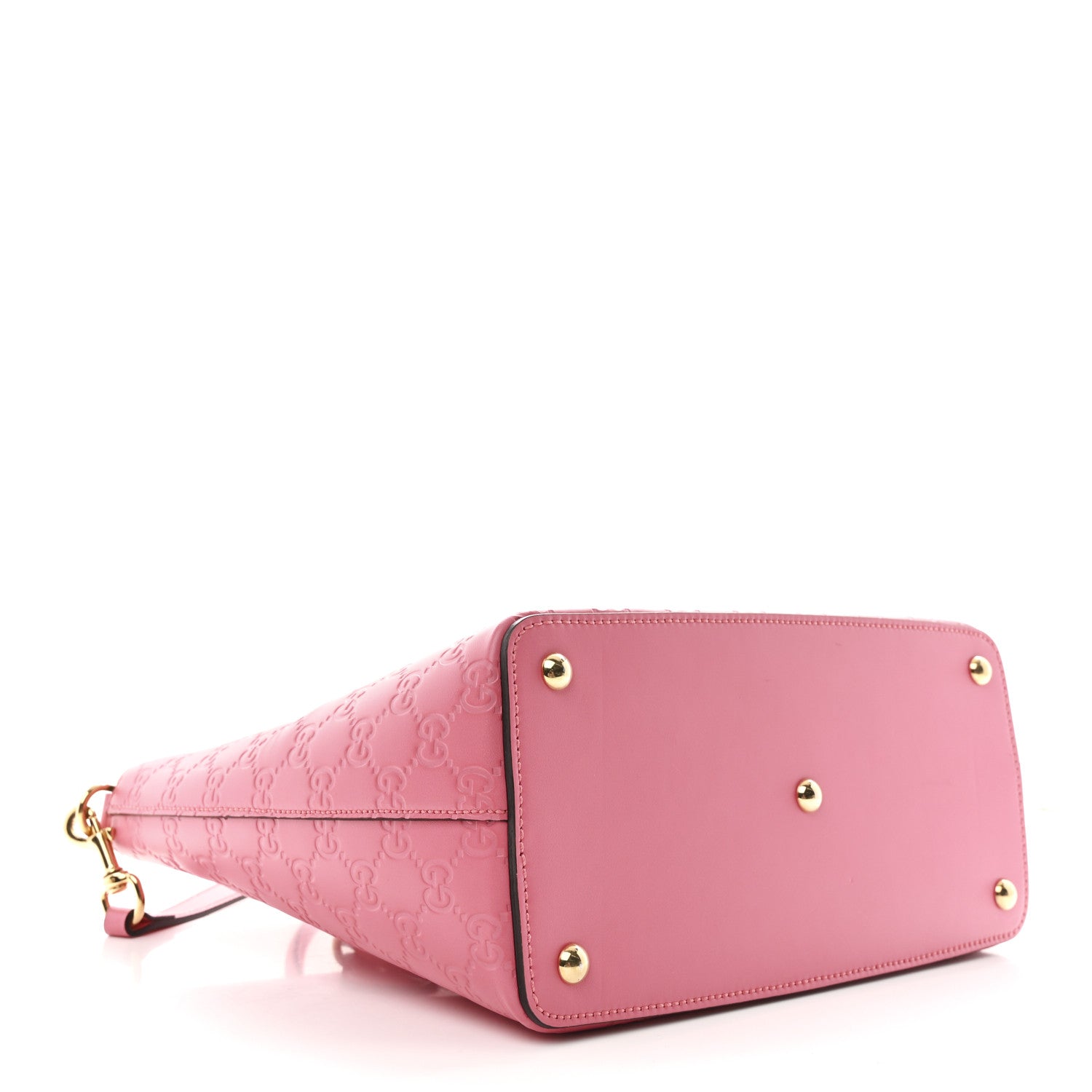 Gucci Guccissima Small Zippered Bucket Tote Flush 11 of 11