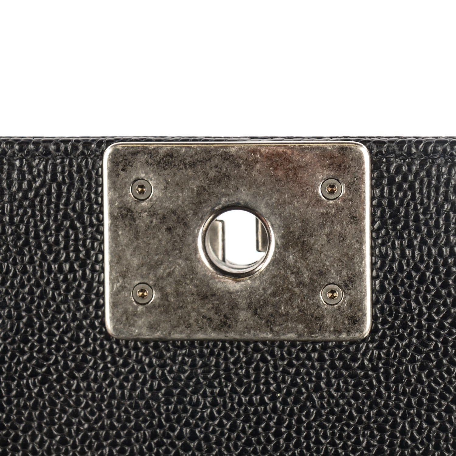 Chanel Caviar Quilted Medium Boy Flap Black 8 of 8