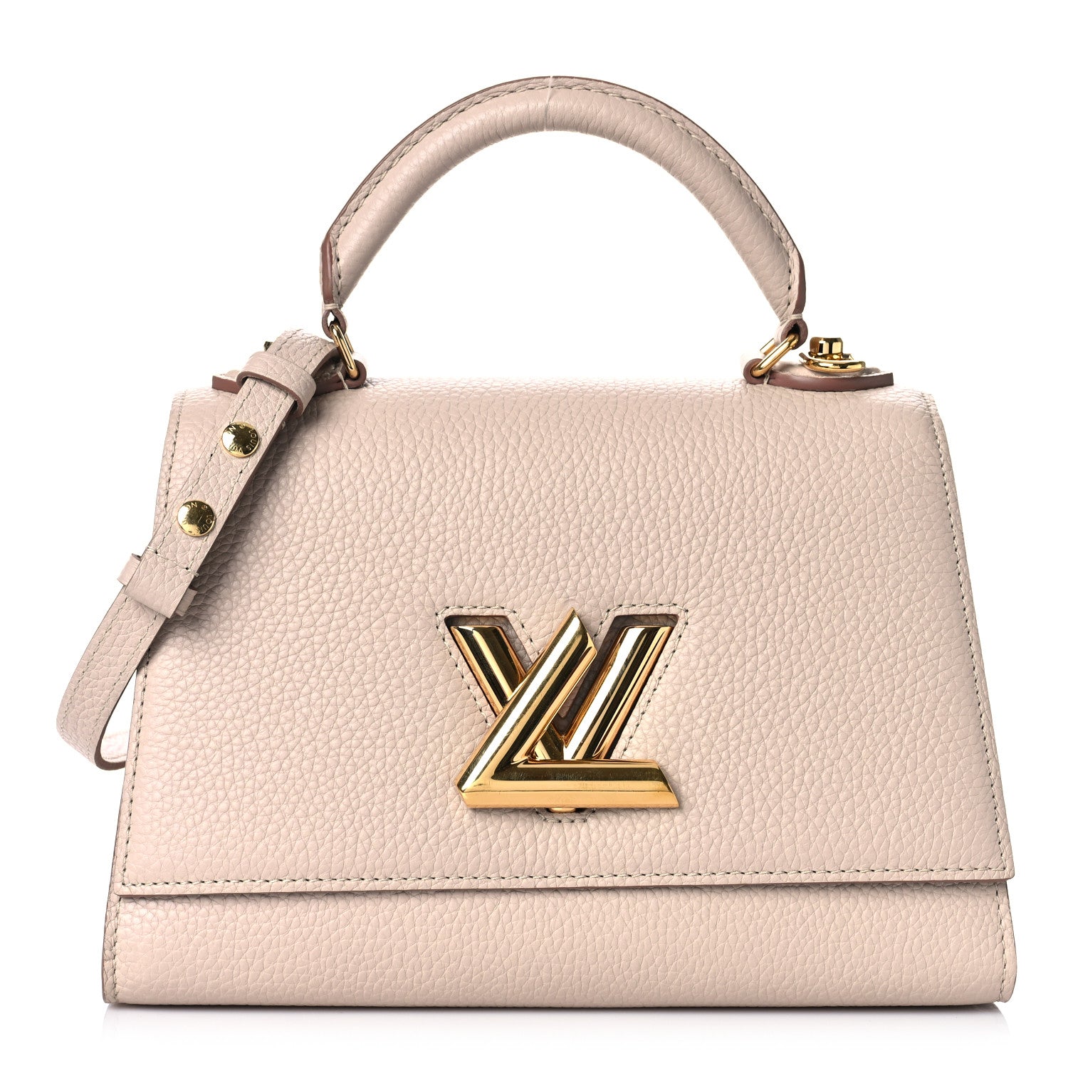 Louis Vuitton Taurillon Twist One Handle PM Greige 3 of 11