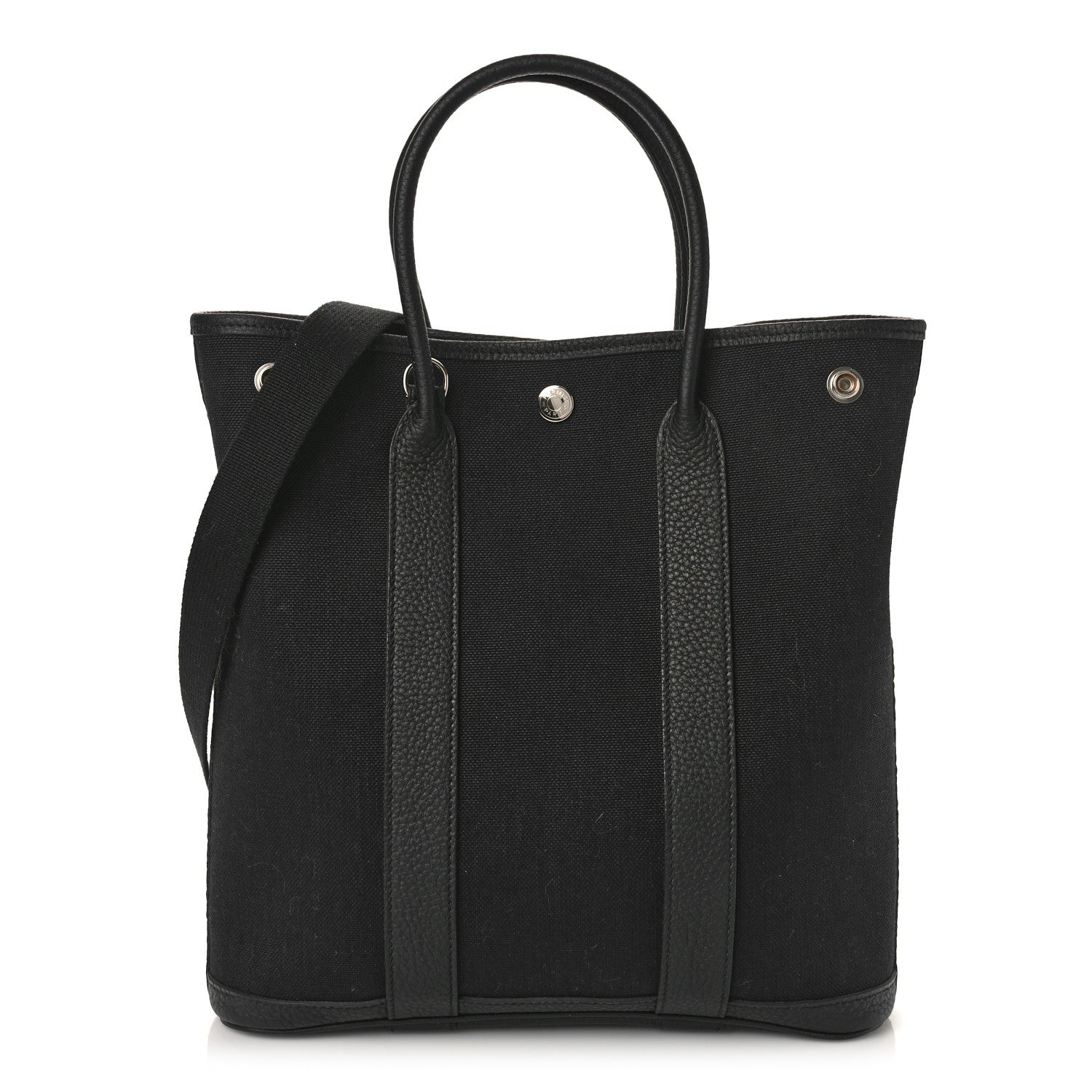 Hermes Military Toile Negonda Garden File 28 Black 1 of 9