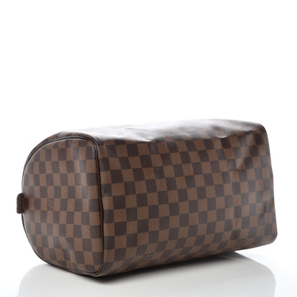 Louis Vuitton Damier Ebene Speedy 30 4 of 9
