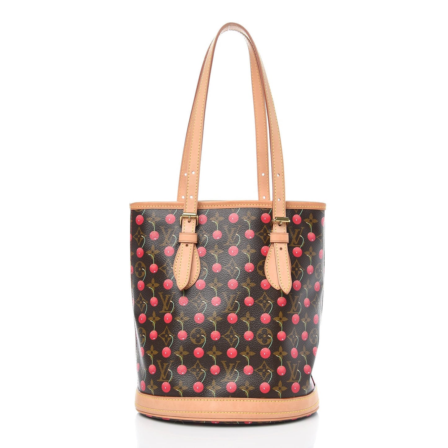Monogram Cerises Bucket Bag