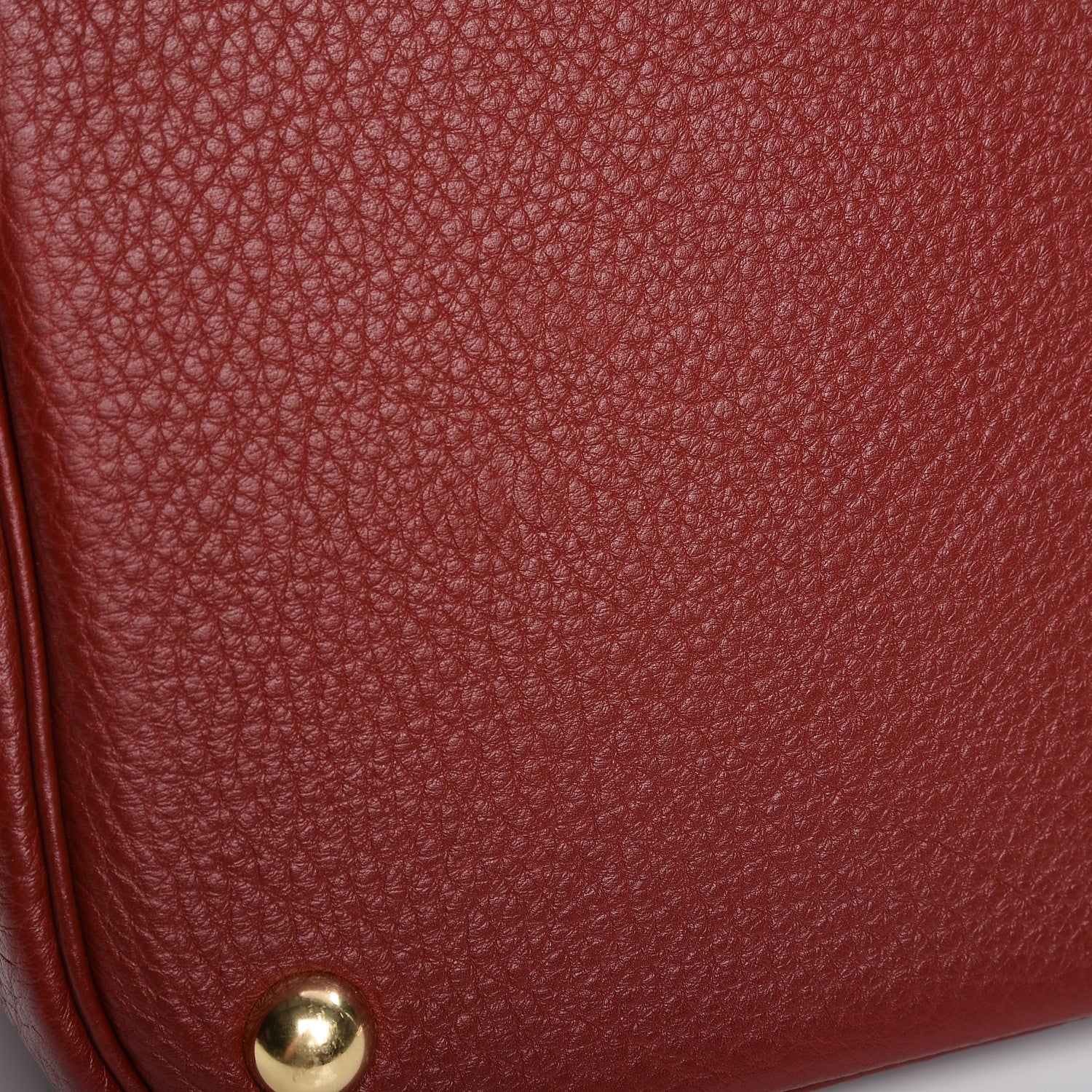 Hermes Taurillon Clemence Bolide 45 Rouge H 8 of 10