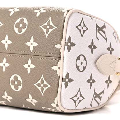 Louis Vuitton Empreinte Monogram Spring in the City Speedy Bandouliere 20 Kaki Beige Cream 8 of 9