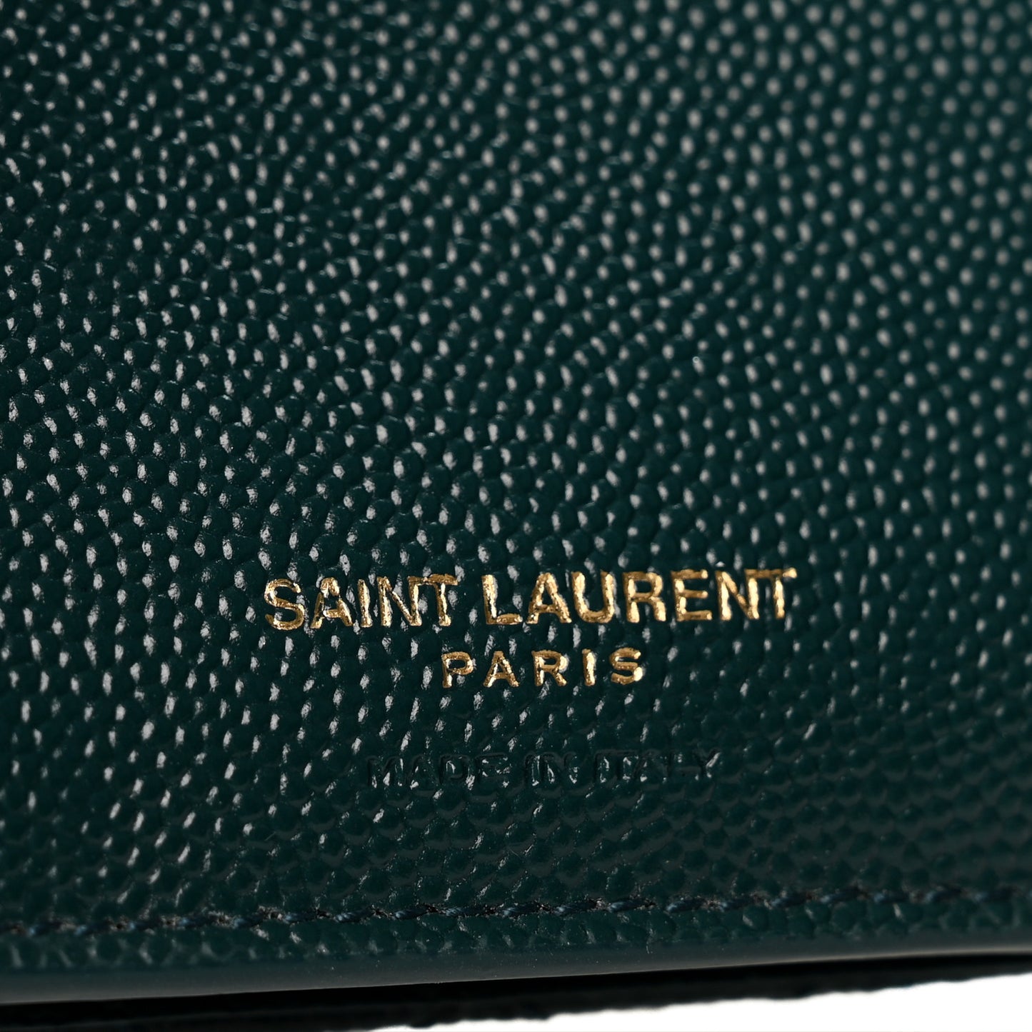 Grain De Poudre Mixed Matelasse Triquilt Monogram Compact Tri Fold Wallet Sea Turquois