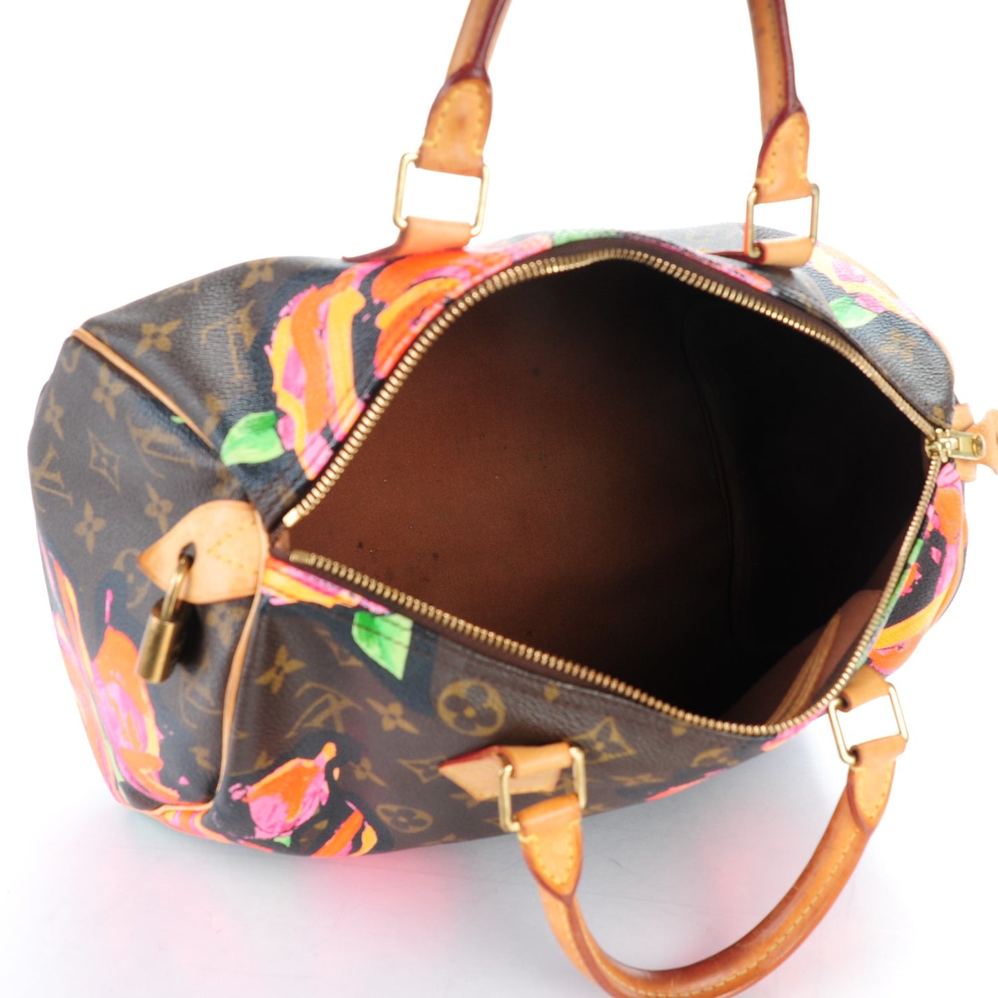 Monogram Roses Speedy 30