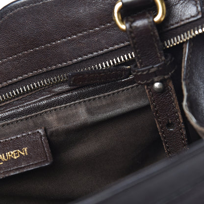 Saint Laurent Sheepskin Small Cabas ChYc Dark Brown 13 of 23