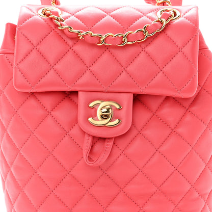Chanel Lambskin Quilted Mini Urban Spirit Backpack Pink 7 of 9
