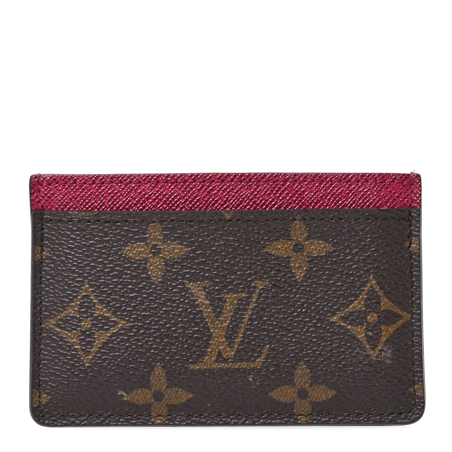Louis Vuitton Monogram Card Holder Fuchsia 1 of 7