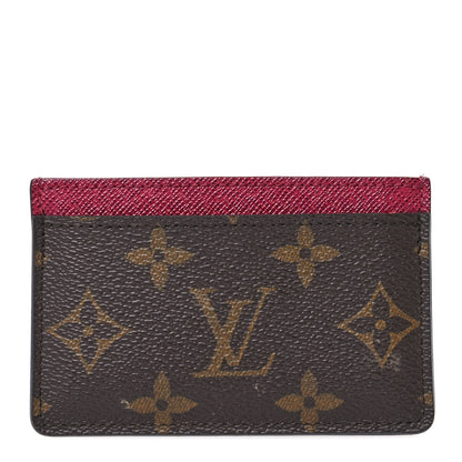 Louis Vuitton Monogram Card Holder Fuchsia 1 of 7