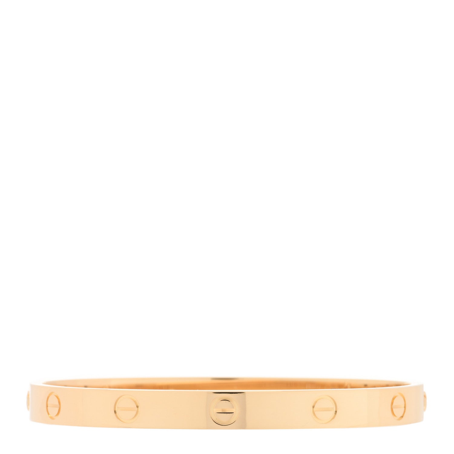 Cartier 18K Yellow Gold LOVE Bracelet 18 1 of 5