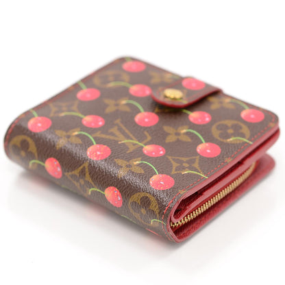 Louis Vuitton Monogram Cerises Compact Zippe Wallet 4 of 10