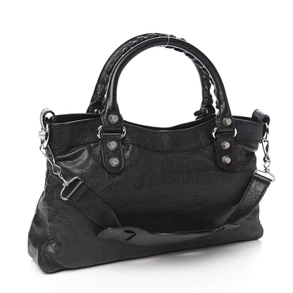 Balenciaga Agneau Giant 12 Silver Hardware First Black 3 of 10