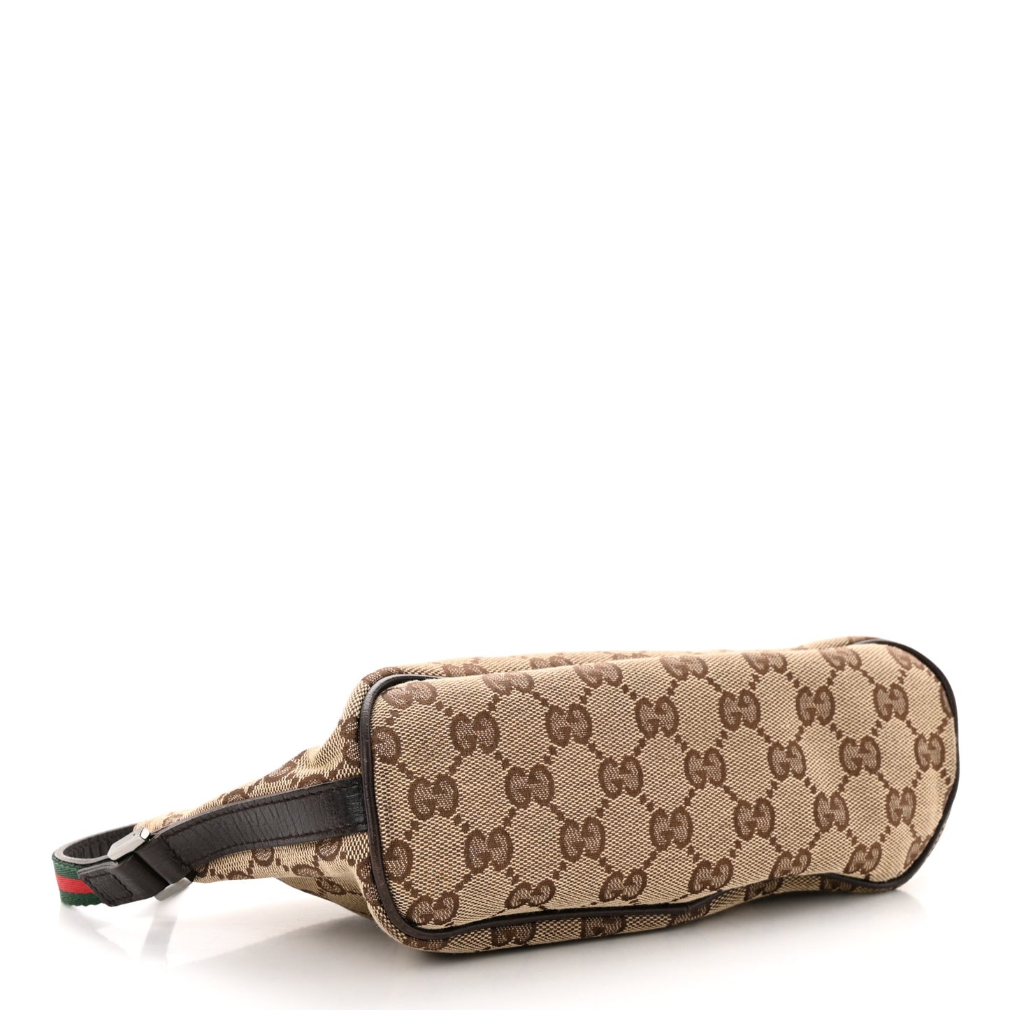 Monogram Web Boat Pochette Brown