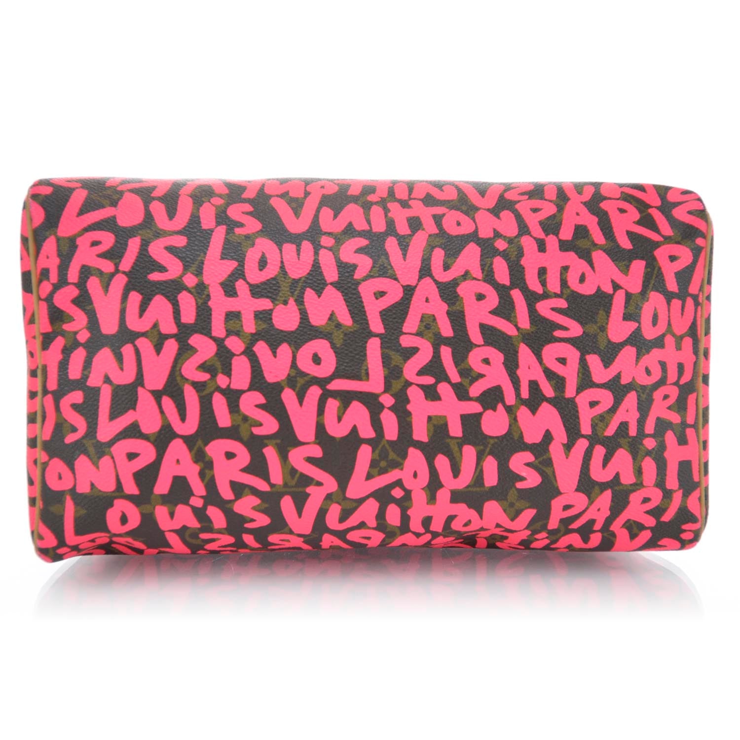 Louis Vuitton Monogram Graffiti Speedy 30 Fuchsia 5 of 11