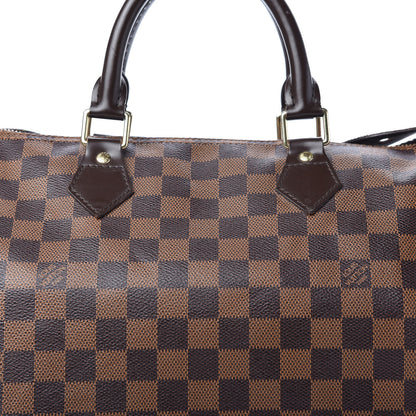 Louis Vuitton Damier Ebene Speedy 35 10 of 10