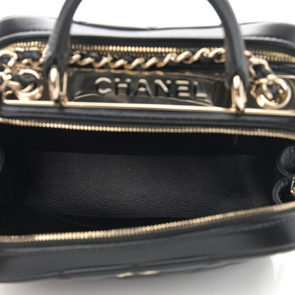 Chanel Lambskin Quilted Small Trendy CC Bowling Bag Black 4 of 12