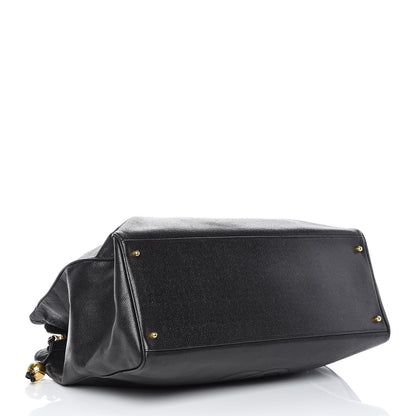 Chanel Caviar XL Weekender Bag Black 4 of 17