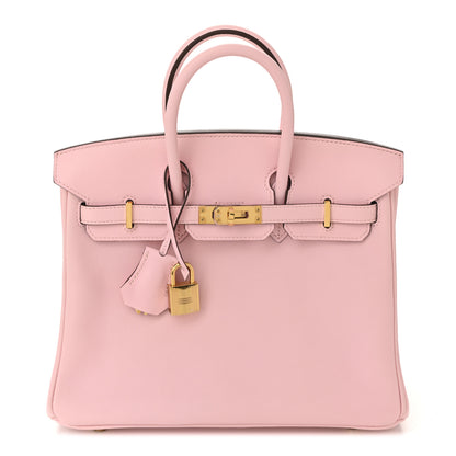 Hermes Swift Birkin 25 Rose Sakura 5 of 31