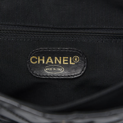 Chanel Patent Quilted Backpack Black 6 of 17