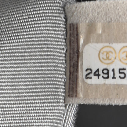 Chanel Metallic Caviar Quilted New Medium Boy Flap Silver 7 of 9