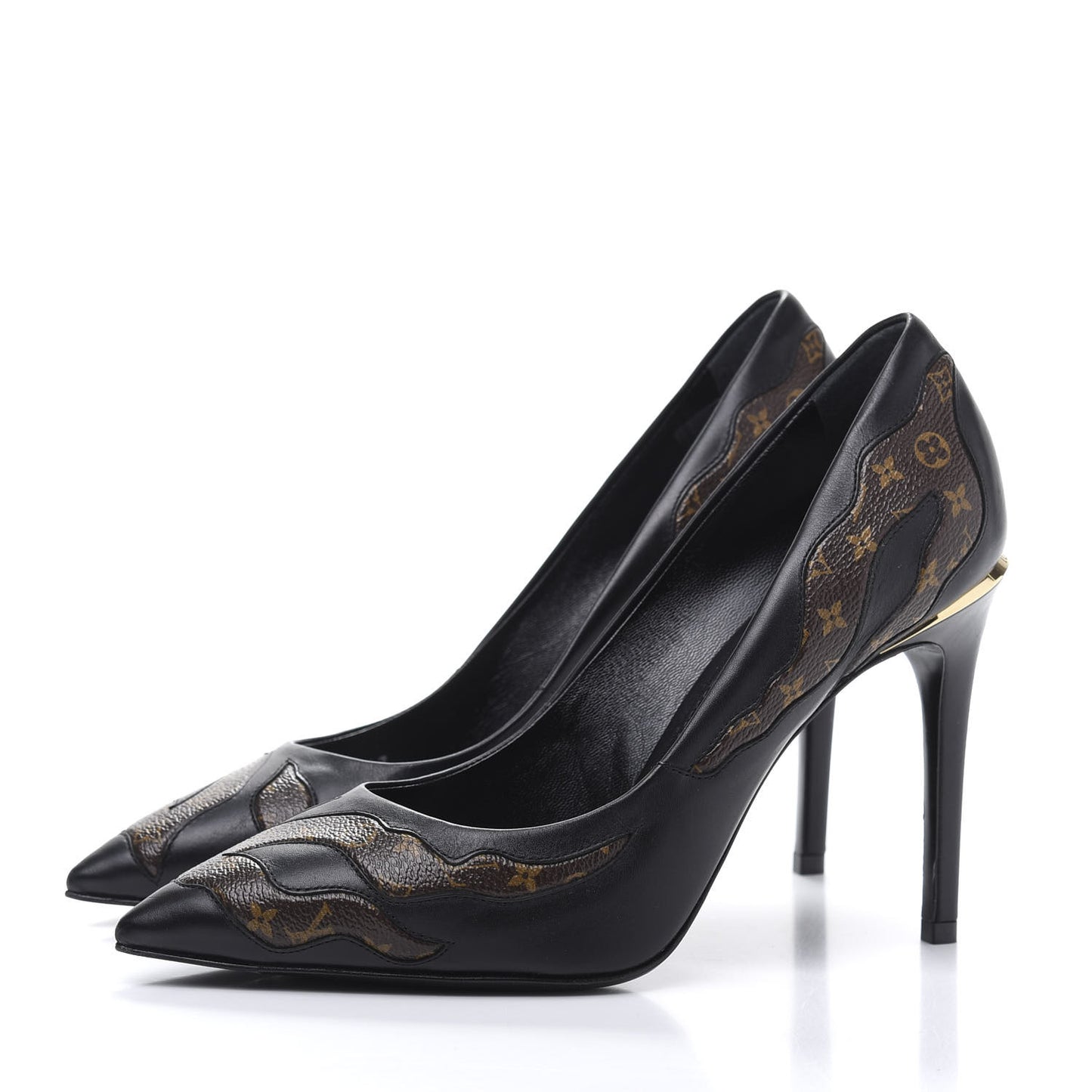 Calfskin Monogram Hypnotic Pumps 38.5 Black
