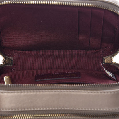Chanel Metallic Lambskin Mini Coco Boy Camera Case Dark Gold 6 of 8