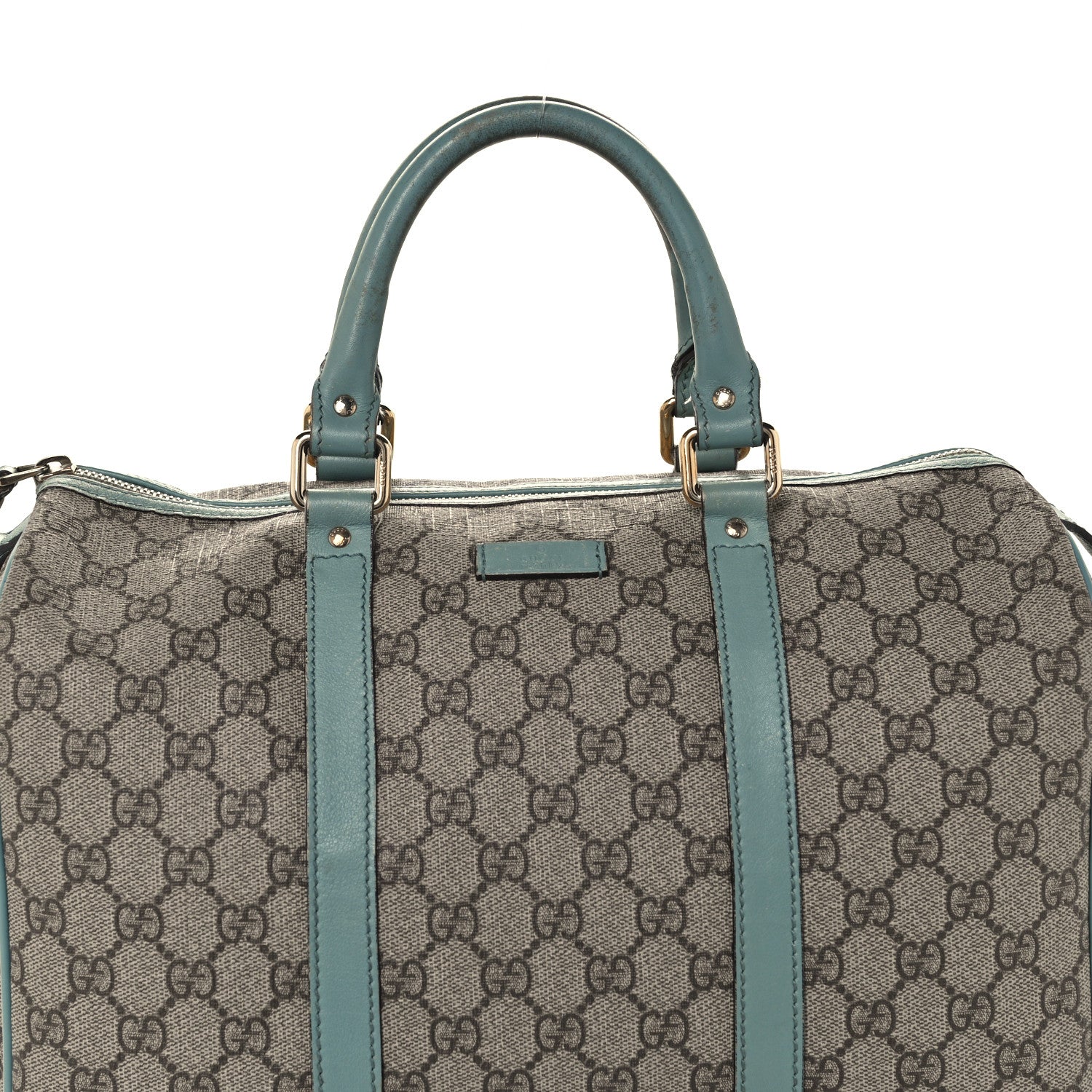 Gucci GG Plus Monogram Medium Joy Boston Light Blue 9 of 12
