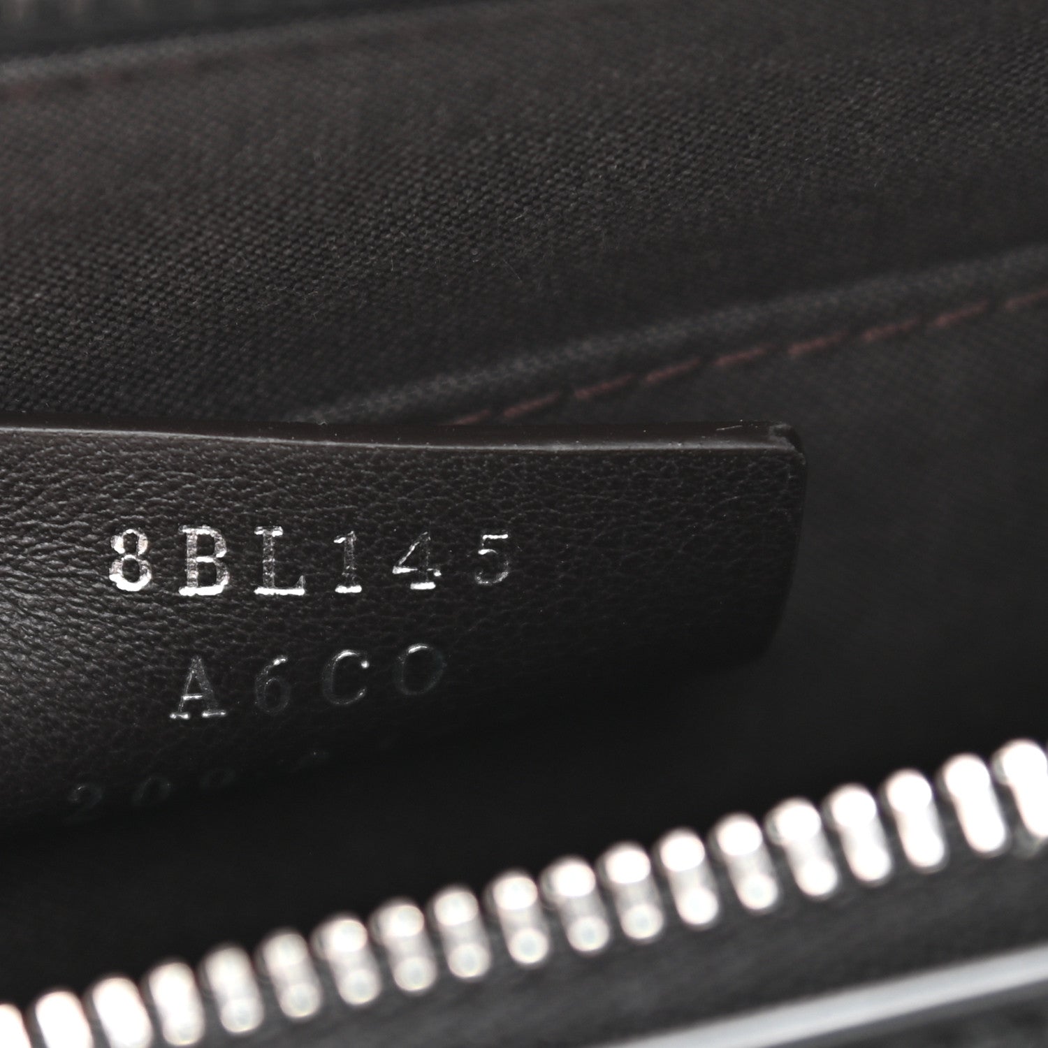 Fendi Vitello Dolce Bi-Color FF 1974 Embossed Mini By The Way Boston Bag Black Maya 8 of 12