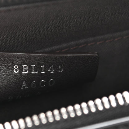 Fendi Vitello Dolce Bi-Color FF 1974 Embossed Mini By The Way Boston Bag Black Maya 8 of 12
