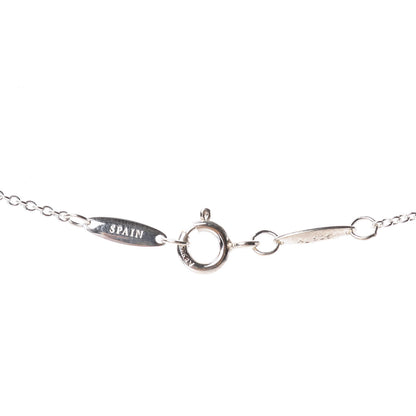 Tiffany Sterling Silver Diamond .03ct Elsa Peretti Diamonds by the Yard Pendant Necklace 4 of 4