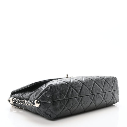 Chanel Crackled Aged Calfskin Big Bang Flap Black 4 of 10