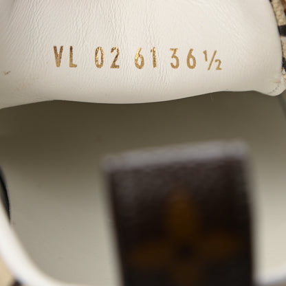 Louis Vuitton Calfskin Monogram Stellar Sneakers 36.5 Beige 8 of 8