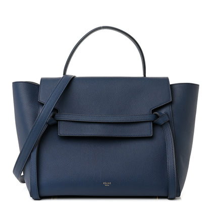 Celine Grained Calfskin Mini Belt Bag Deepsea 1 of 12
